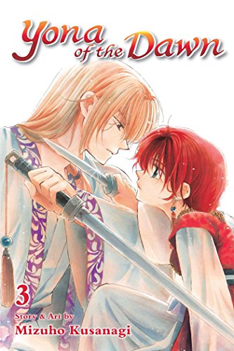 Manga cover for Yona of the Dawn Vol. 3 featuring two characters with swords.