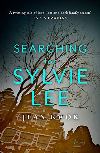 Book cover: “Searching for Sylvie Lee” with a snow-covered house and bare trees.