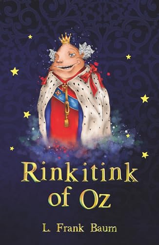 Book cover for "Rinkitink of Oz" featuring a king with a crown.