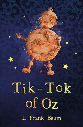 Illustration of a copper-colored robot on a dark blue, star-filled background.