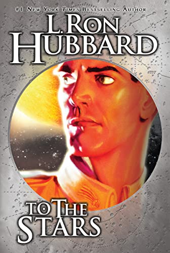 Book cover: “To the Stars” with a man’s face in a circular frame.