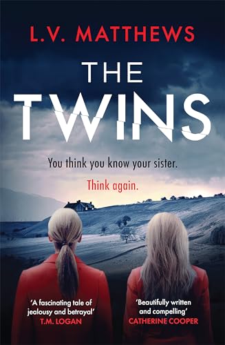 Book cover for "The Twins" featuring two women with blonde hair.