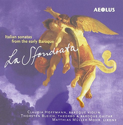 CD cover featuring a painting of cherubs against a purple, textured background.