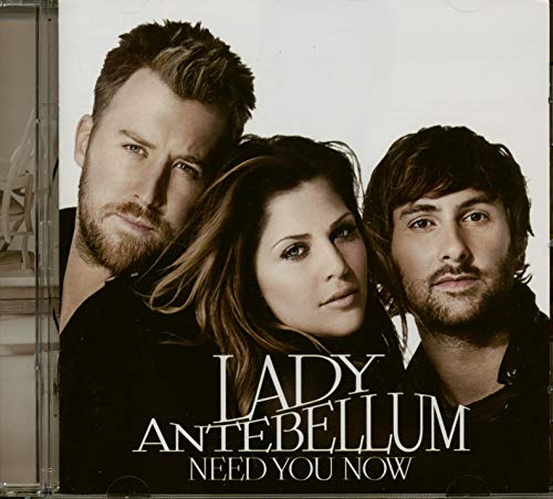 CD cover for Lady Antebellum’s “Need You Now” album featuring three people.