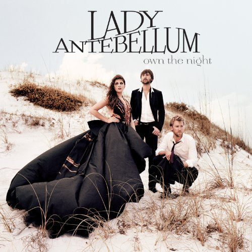 Lady Antebellum album cover featuring the band on a sandy dune.