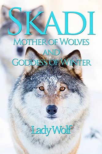 Book cover featuring a close-up of a gray wolf’s face and snowy background.