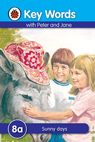 Book cover: children with a donkey on a sunny day.