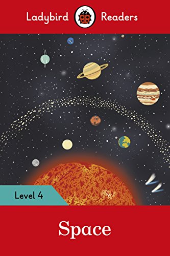 Ladybird Readers Level 4 book cover depicting planets and a sun in space.