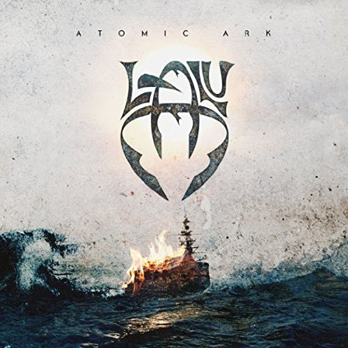 āLalu - Atomic Arkā CD cover with a stylized logo and stormy seascape.