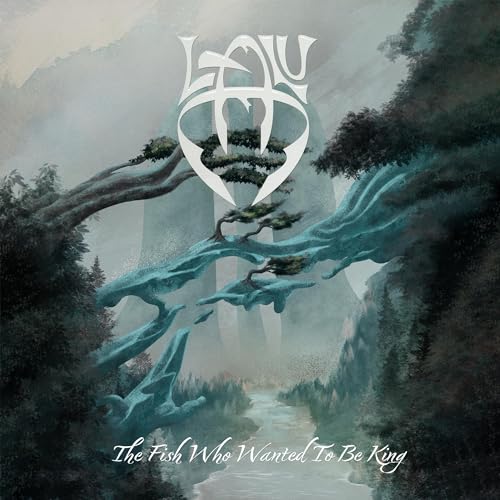 CD cover for "Lalu - The Fish Who Wanted To Be King" with landscape.
