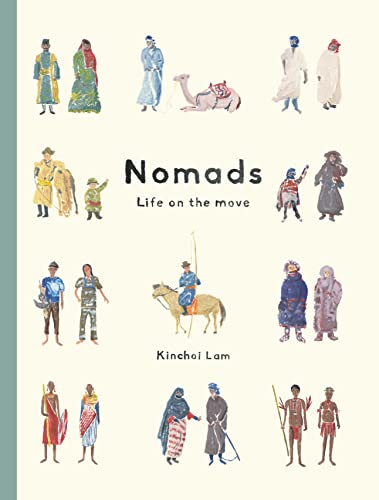 Book cover depicting illustrated figures in traditional clothing from diverse cultures.