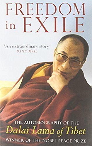Book cover featuring the Dalai Lama in a red robe, looking thoughtful.
