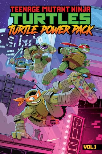 Comic book cover featuring the Teenage Mutant Ninja Turtles in action.