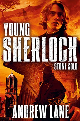 Book cover featuring a young man above a silhouetted figure against an orange background.