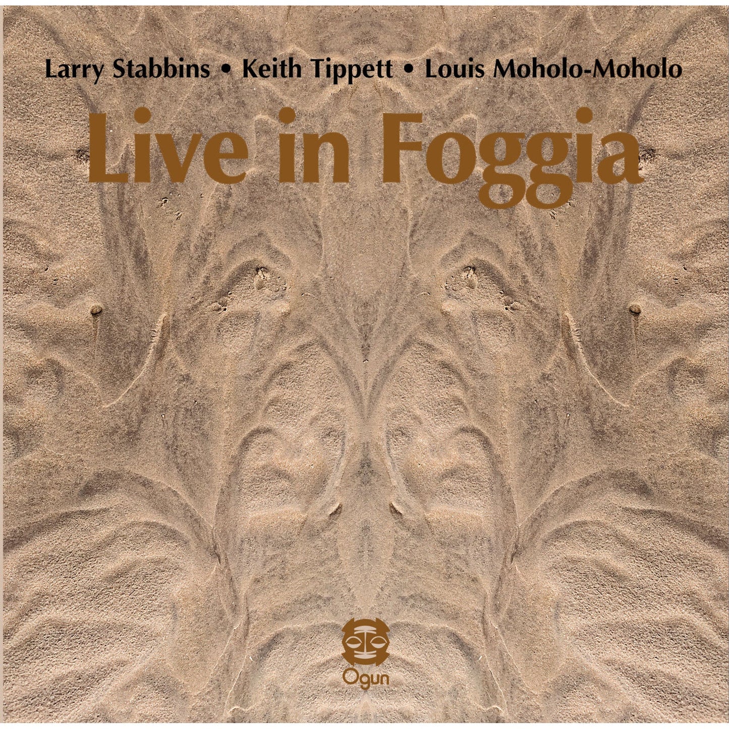 CD cover for “Live in Foggia” by Stabbins, Tippett, and Moholo-Moholo.