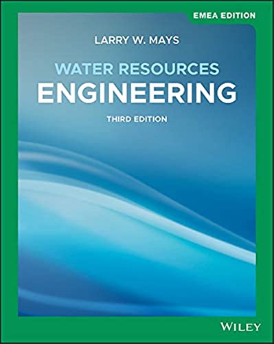 Book cover: "Water Resources Engineering," third edition, EMEA edition.