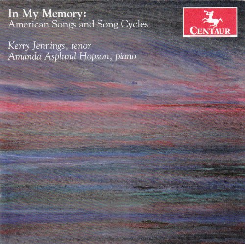 CD cover for “In My Memory” featuring abstract purple and blue artwork.