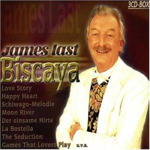 CD cover for James Last’s “Biscaya” featuring his portrait.