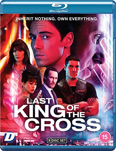 Last King Of The Cross" Blu-ray cover with dramatic character portraits.