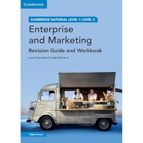 Cambridge National Enterprise and Marketing revision guide with food truck image.