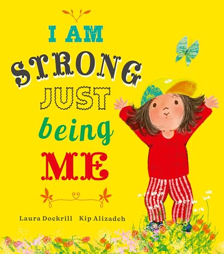 Book cover with a child in red pajamas on a yellow background.