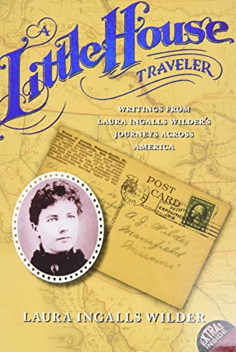 Book cover featuring Laura Ingalls Wilder and a vintage postcard.