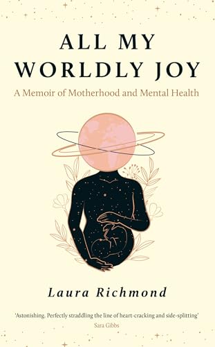 Book cover: silhouette of mother and child with planetary head.