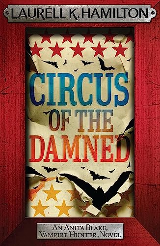 Dark fantasy book cover with eerie circus scene and possibly supernatural or occult elements.