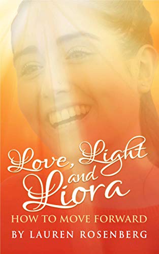 Book cover featuring a smiling woman and title "Love, Light and Liora.