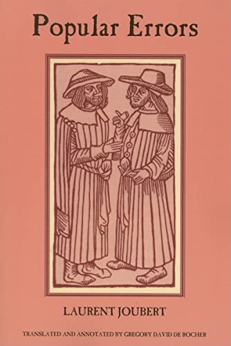 Book cover: "Popular Errors" with illustration of two men in robes.