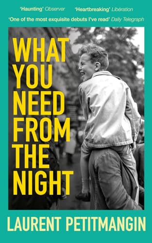 Book cover: "What You Need From The Night" by Laurent Petitmangin.