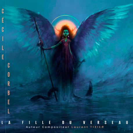 CD case featuring Cecile Corbel, likely with blue and watery imagery.
