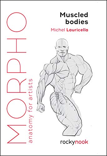 Book cover featuring a pencil sketch of a muscular male figure showing anatomical detail.