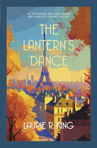 Book cover featuring a stylized illustration of the Eiffel Tower and autumn trees.