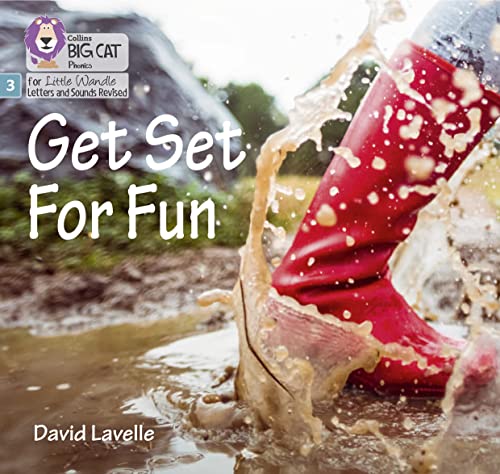 Book cover with red boot splashing in muddy water.