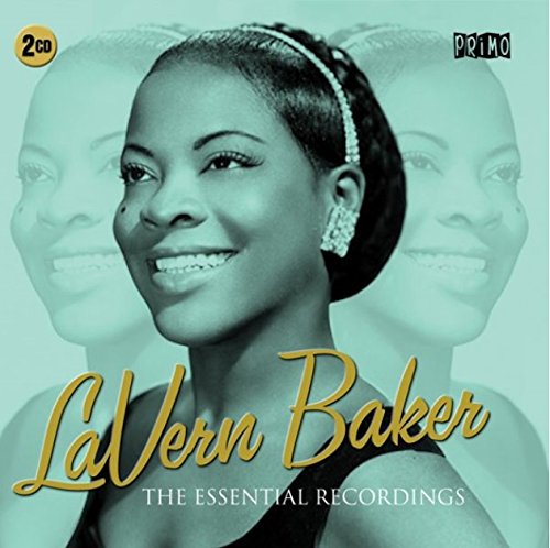 CD cover featuring a portrait of LaVern Baker on a teal background.