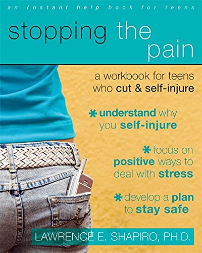 Book cover with teal and blue tones, depicting a teen and self-help topics.