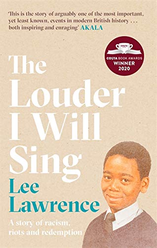 Book cover featuring a portrait of Lee Lawrence and bold title text.