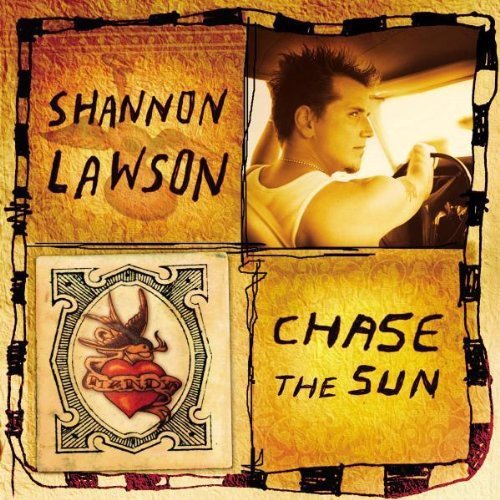 CD cover for Shannon Lawson’s “Chase the Sun” featuring a man driving.