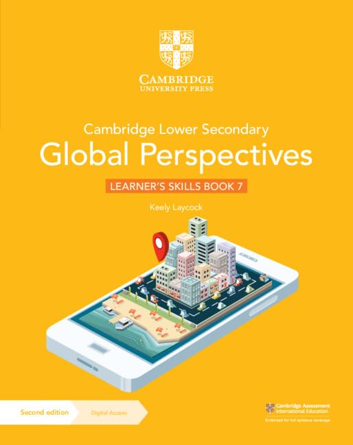 Cambridge Lower Secondary Global Perspectives Learner’s Skills Book 7 cover.