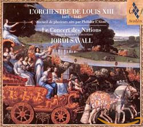CD cover featuring a classical painting of people in a horse-drawn carriage.