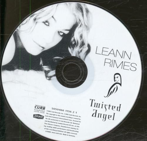 Leann Rimes "Twisted Angel" CD with portrait and text details.