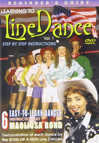 DVD cover featuring line dancers in western wear, with an American flag.