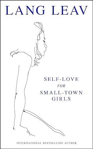 Book cover with a white line drawing of a woman’s profile.