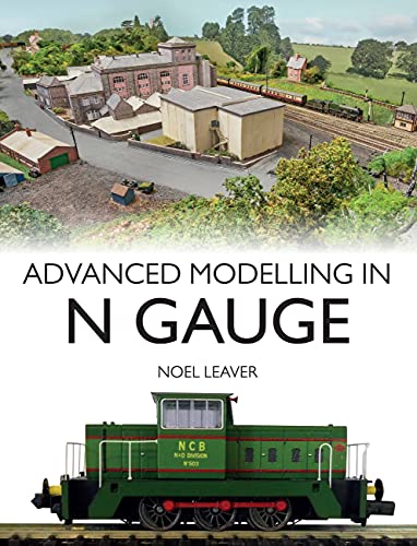 Book cover featuring a detailed N gauge model railway and green locomotive.
