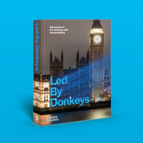 Book cover featuring Big Ben with a blue light projection and title text.