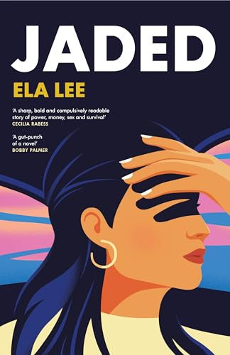Book cover with illustrated woman in profile, hand shadowing her eyes.