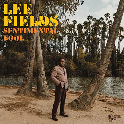 Lee Fields album cover: man in suit among palm trees.
