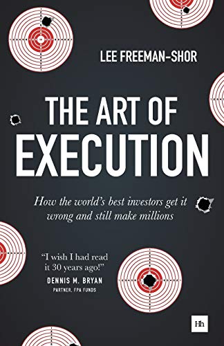 Book cover: "The Art of Execution" with target imagery and white text.