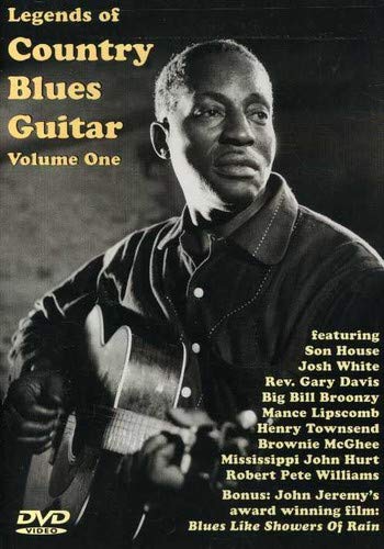 DVD cover featuring Son House playing an acoustic guitar, black and white.